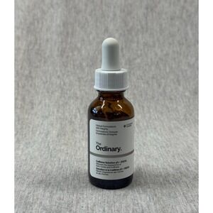 The Ordinary Caffeine Solution 5% + EGCG Eye Serum 30ml New Unused